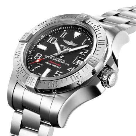 used breitling avenger seawolf|Breitling Avenger seawolf stainless steel.